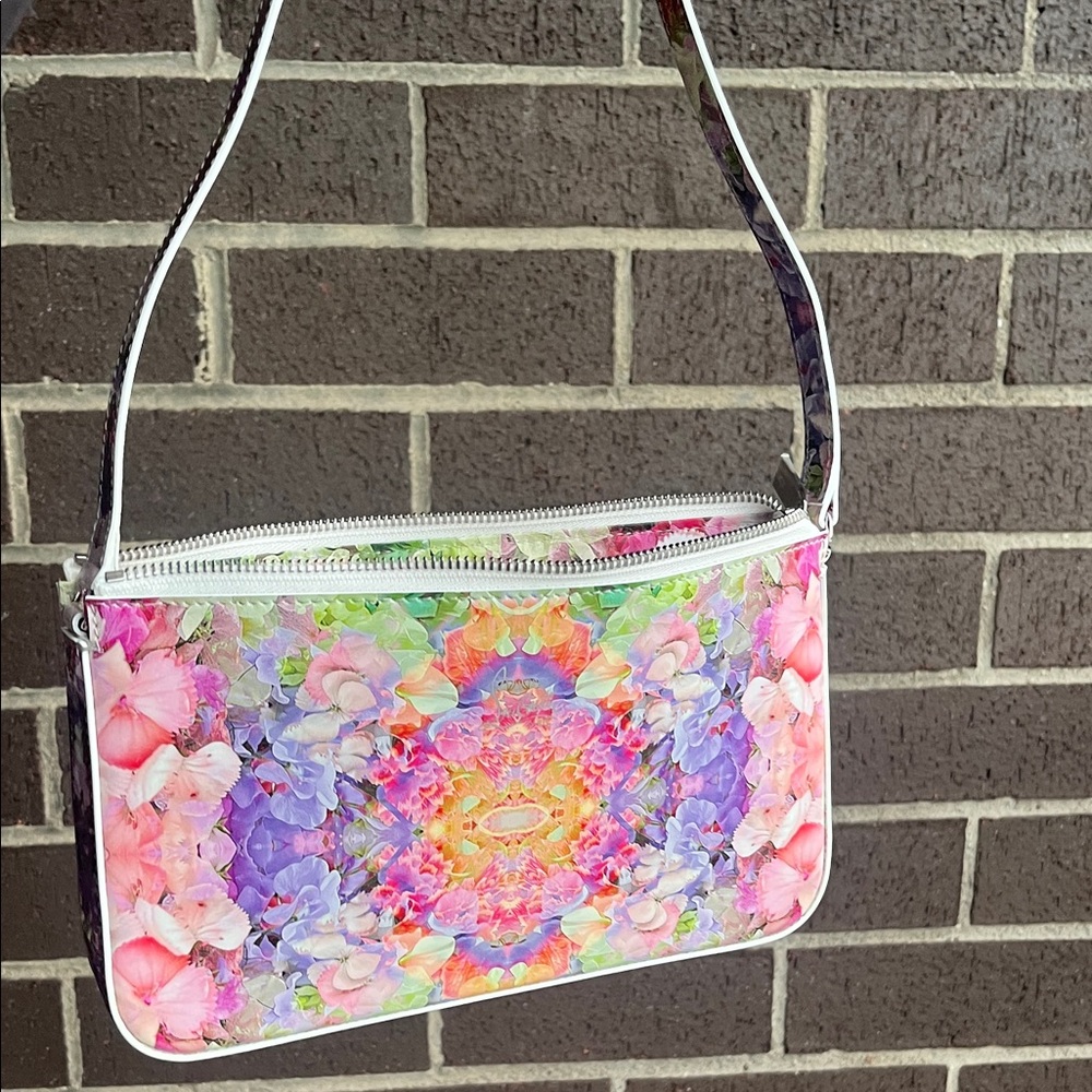 Christian Louboutin Loublia Shoulder Bag Paris Blooming Calf Leather, NWT